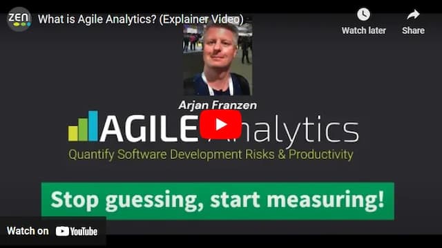 

"Zen Analytics explainer video helps quantify dev risks & productivity; no